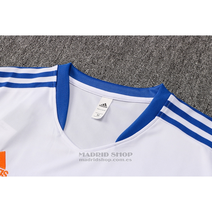 Chandal del Real Madrid Manga Corta 2021-2022 Blanco